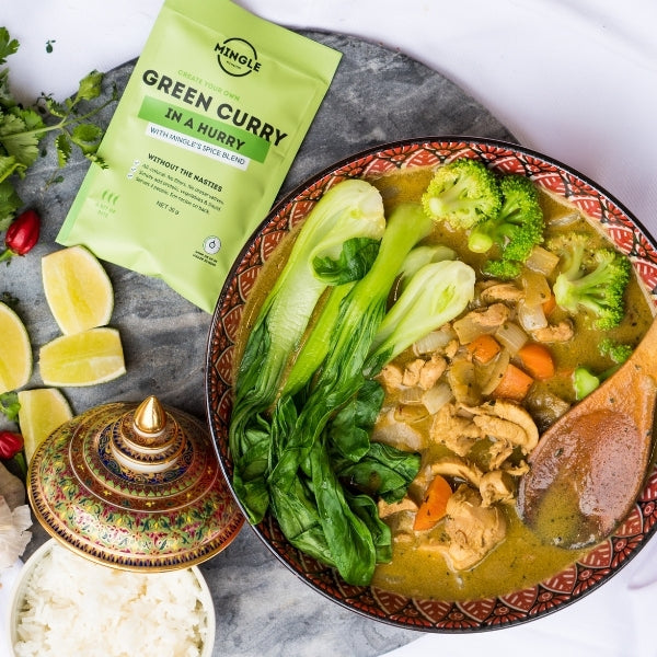 Thai green curry in sales a hurry